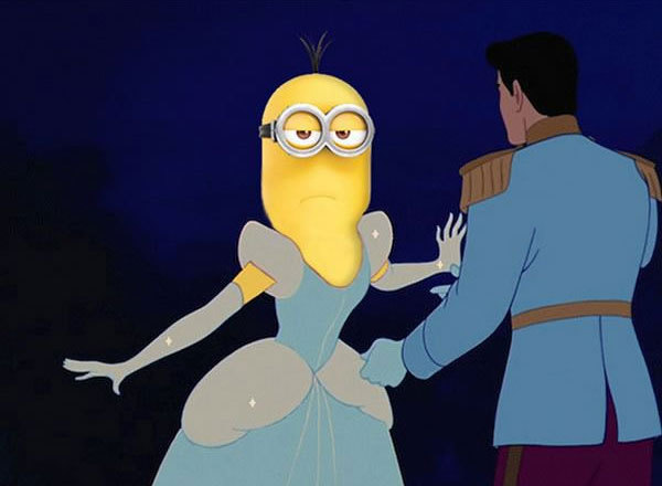 Если бы миньоны были диснеевскими принцессами