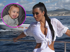 Дочь Ким Кардашьян