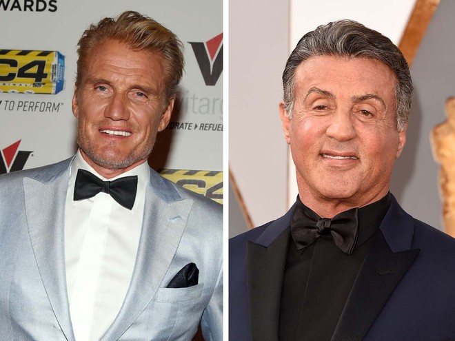 Дольф Лундгрен и Сильветр Сталлоне