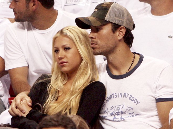 Анна Курнікова та Енріке Іглесіас