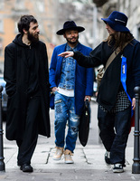 Стритстайл: модные гости Мужской недели моды в Милане