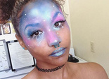 #galaxymakeup