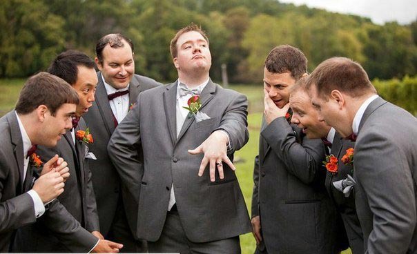 Свадебная фотосессия настоящих мужчин