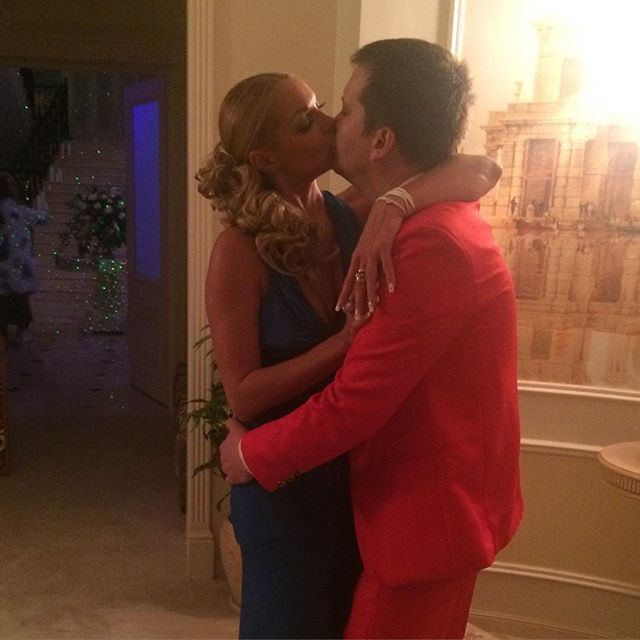 Анастасия Волочкова и Михаил Борисовский