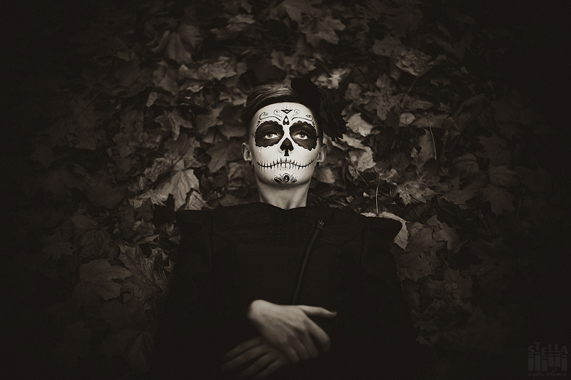 макияж на хэллоуин 2012