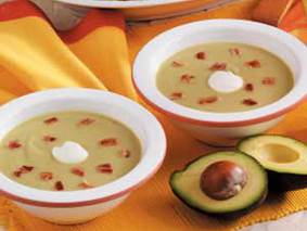 Суп из авокадо