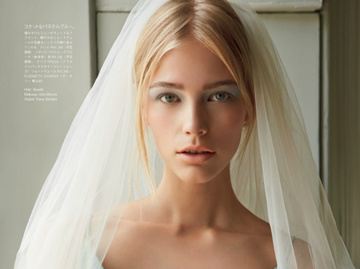Свадебные образы в Vogue Japan