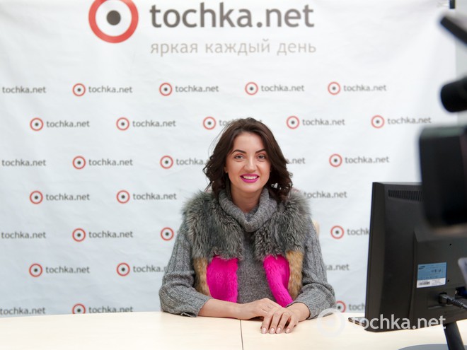 Оля Цибульская в гостях у tochka.net 