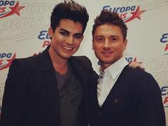 Сергей Лазарев и Адам Ламберт