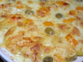 Запеканка из курицы и кабачков Запеканка из курицы и кабачков