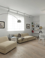 Брутальность и минимал в харьковской квартире