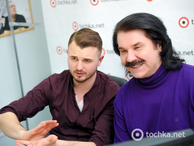 Павел Зибров и Женя Янович в гостях у tochka.net