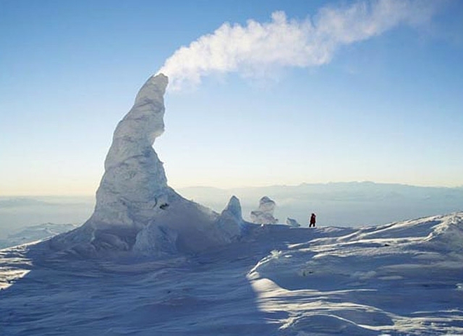 Ice Towers of Mount Erebus