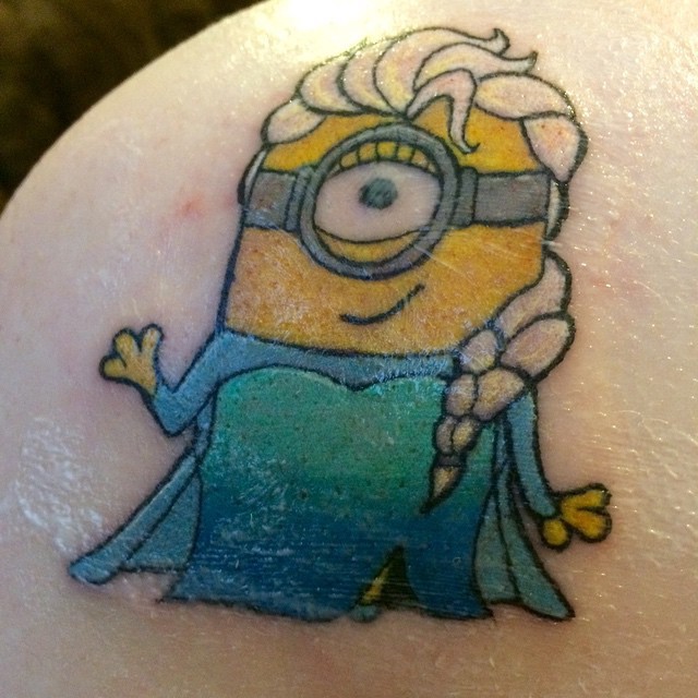 Тату миньоны