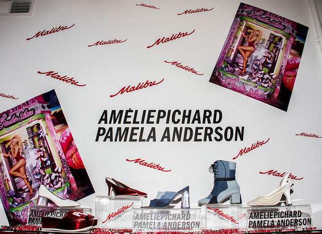 Памела Андерсон розробила колекцію взуття