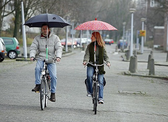 велосипед дощ