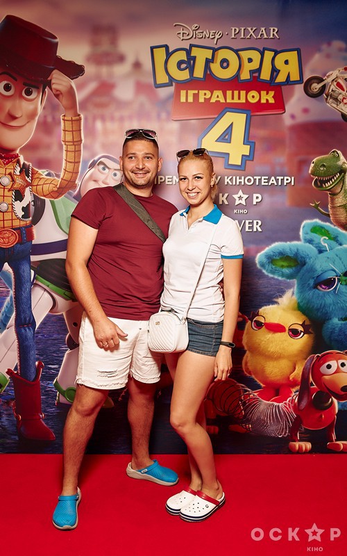 В Киеве прошла премьера фильма "История игрушек-4"