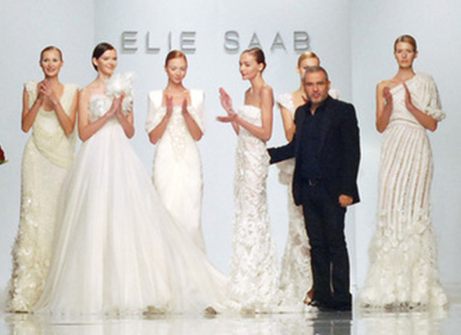 Показ коллекции Эли Сааб