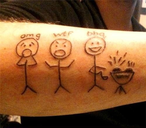 Топ глупых тату