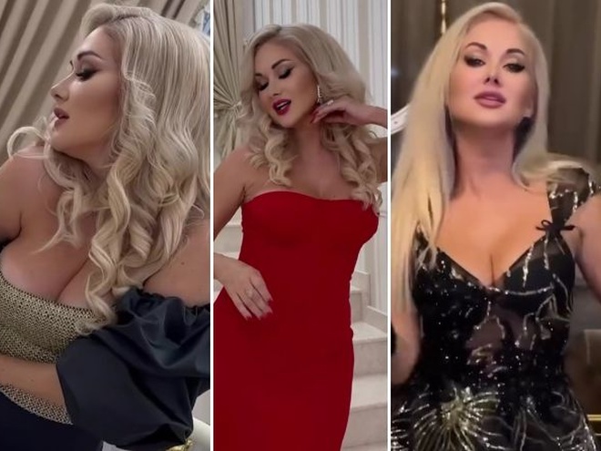 Бужинська підготувала публіку до прем'єри, показавшись у розкішних сукнях