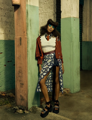 Наоми Кэмпбелл для Vogue Brazil's