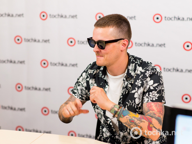 Фронтмен группы O.Torvald Женя Галич