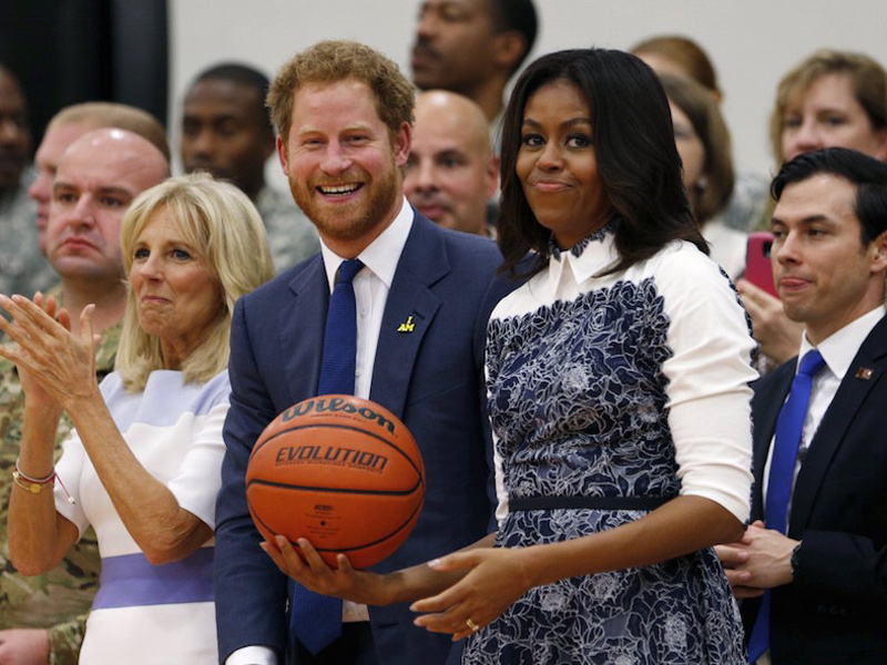 Мішель Обама і Принц Гаррі