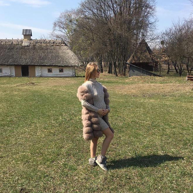 Анна Сагайдачна вагітна