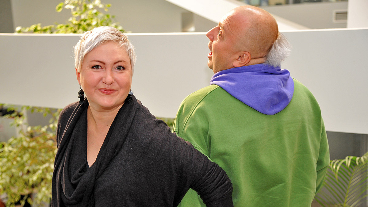 Анна Свиридова и Сергей Галибин