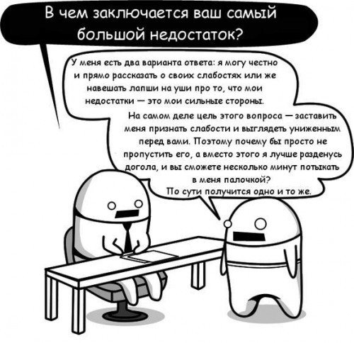 Правила на собеседовании