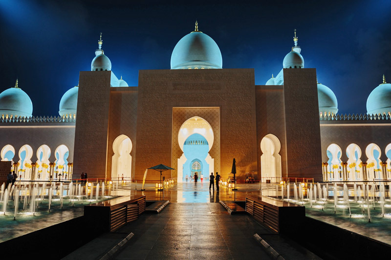 Дивный восток: сказочная мечеть шейха Заида в ОАЭ