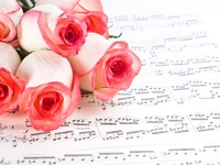 Розы на нотах