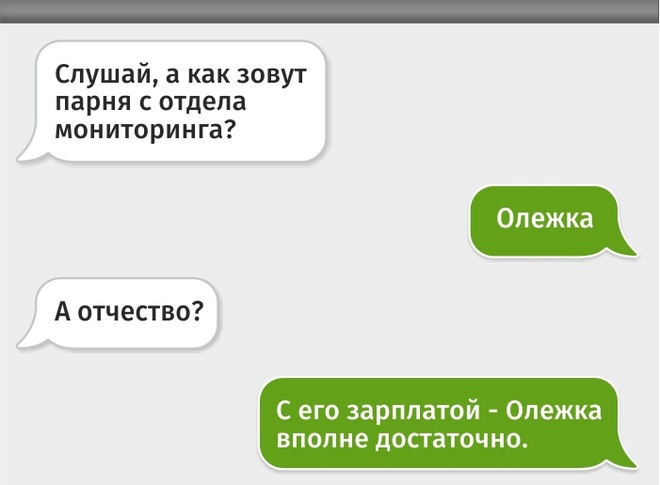 Забавные переписки