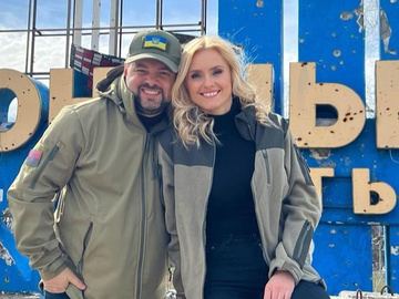 "Поїхали до хлопців": Ірина Федишин відвідала Донецьку область