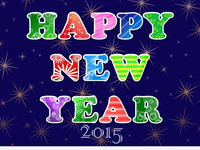 Яркий Новый год