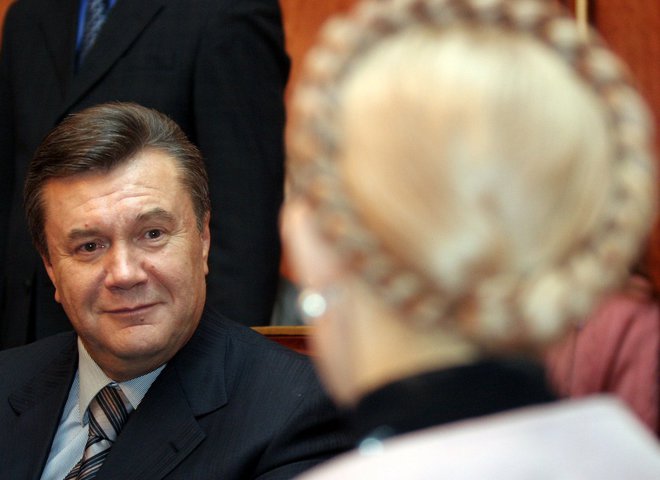 Юлия Тимошенко, Виктор Янукович
