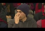 Попал в объектив камеры