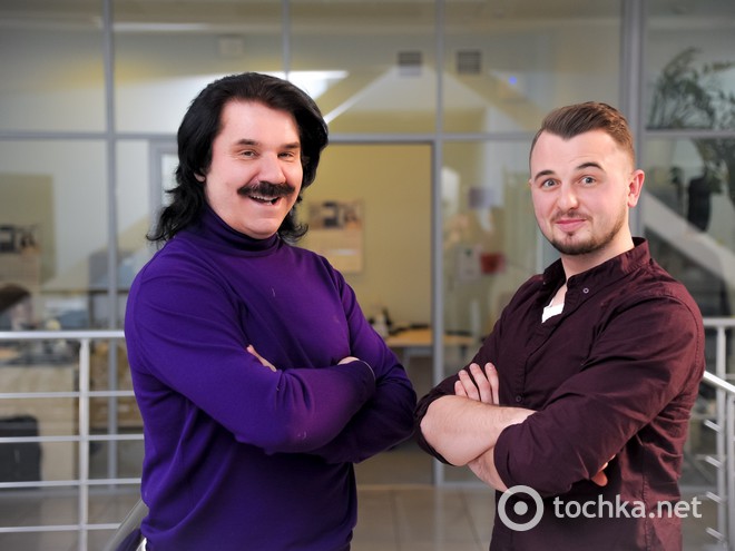 Павел Зибров и Женя Янович в гостях у tochka.net