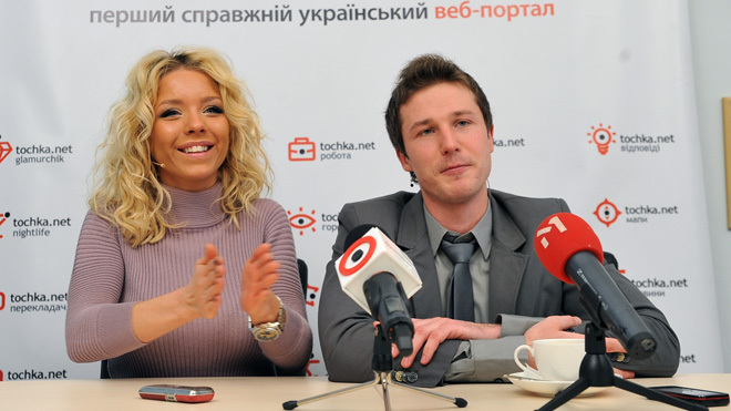 Дмитрий Обризан и Девушка Блонда