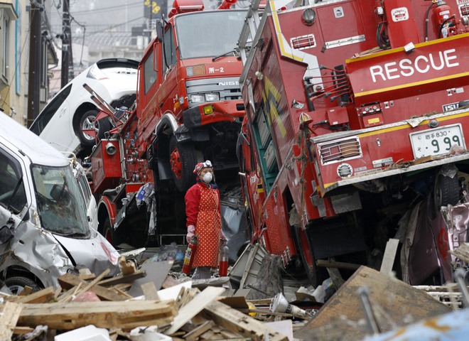 Наслідки землетрусу в Японії