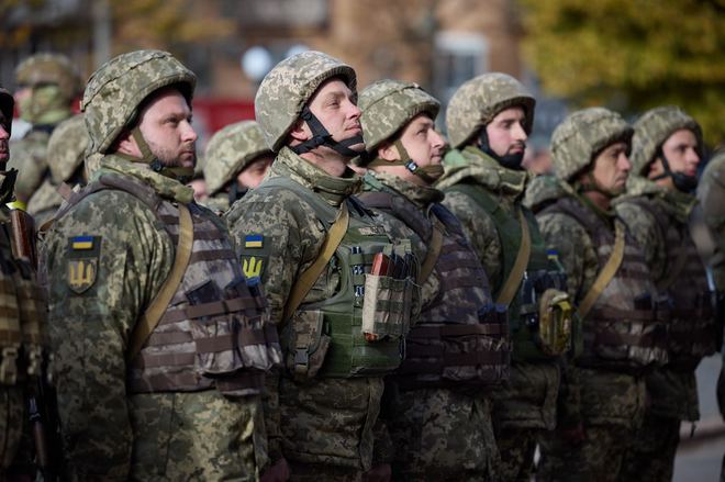 Володимир Зеленський у звільненому Херсоні
