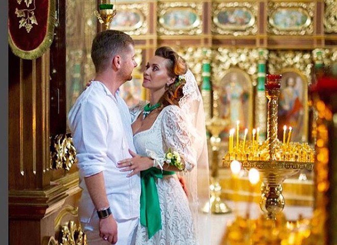 Анна Саліванчук з чоловіком Олександром