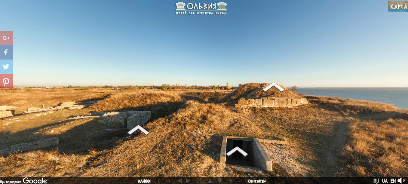 Google запустив віртуальний тур стародавньою Ольвією