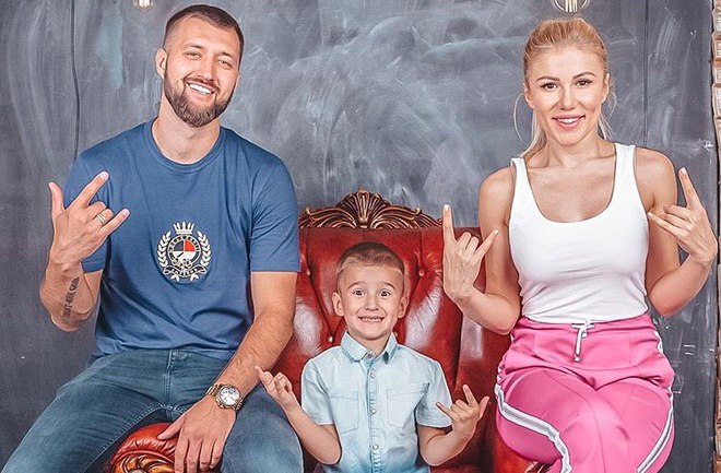 TamerlanAlena с сыном