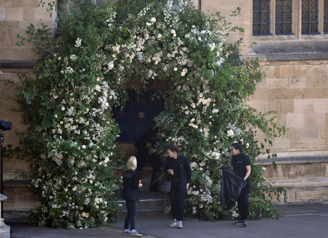свадьба принца Гарри и Меган Маркл в фотографиях