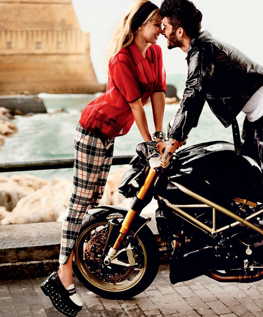 Джиджи Хадид и Зейн Малик для Vogue