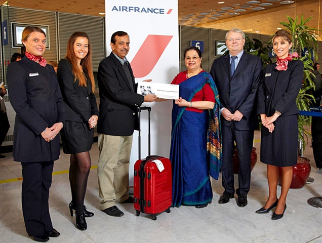 Потеря багажа в аеропорту: Air France