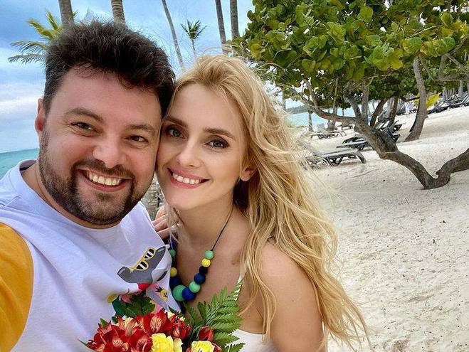 Ирина Федишин с мужем