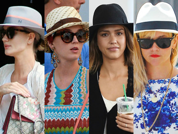 звездный тренд: летние шляпы
