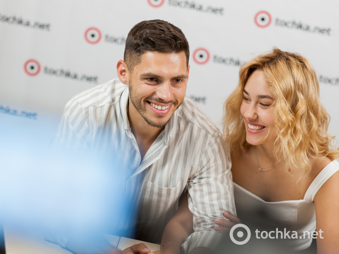 Никита Добрынин и Дария Квиткова в гостях у tochka.net
